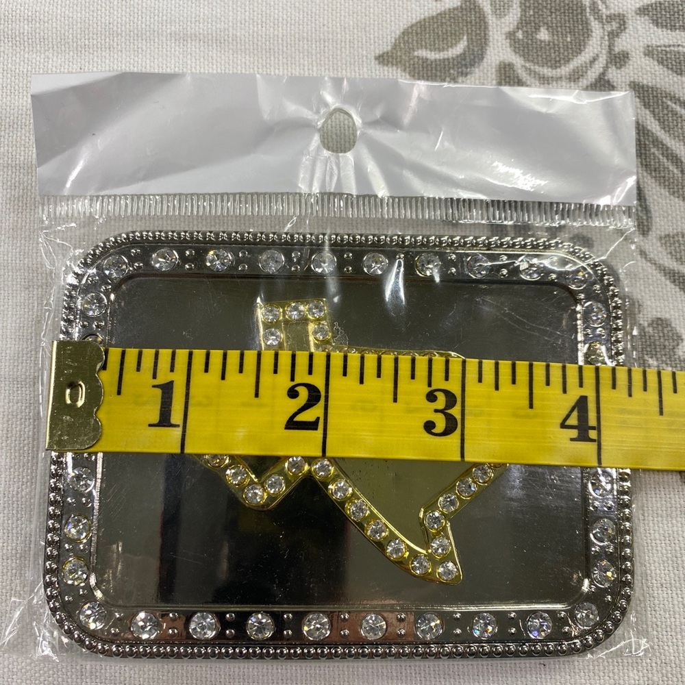 TX Lone Star Belt Buckle Western
Rodeo Silver Metal Men Women New - Picture 3 of 5